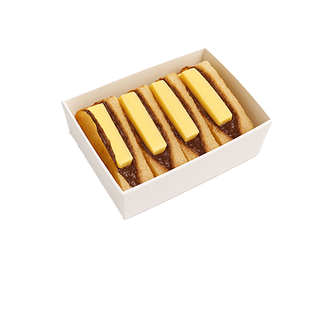 누텔라 버터 토스트