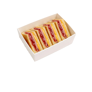 딸기 햄 치즈 토스트