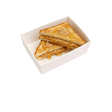 허니피넛 버터 토스트